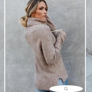 Cowlneck sweater